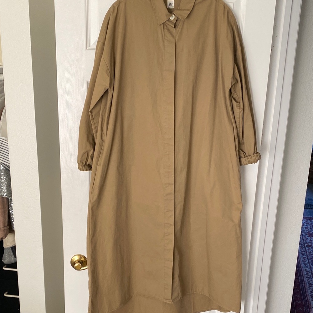 In excellent condition size M washable cotton GAP Women's Tan dress